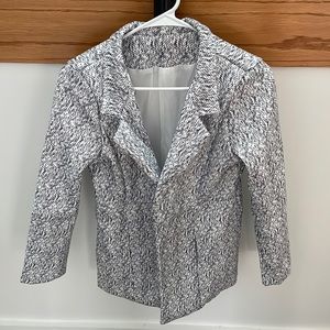 Black and White Womens Blazer